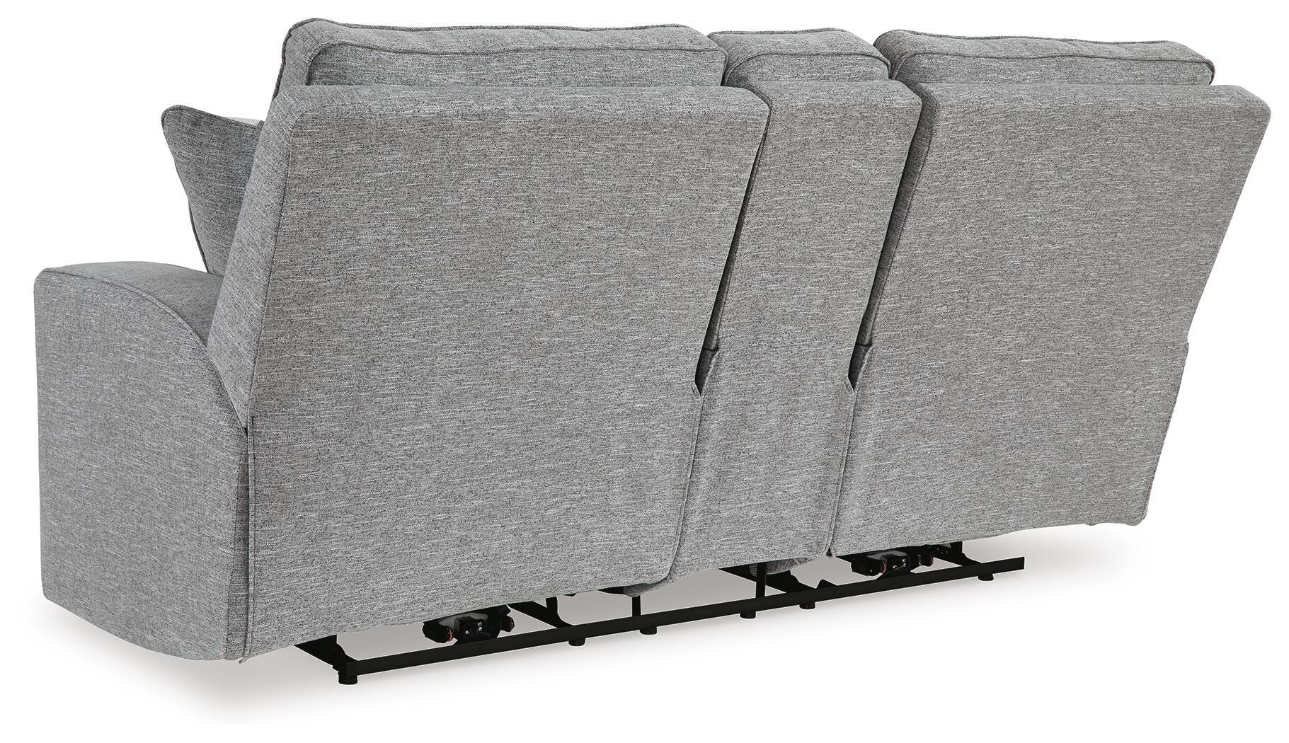 Biscoe Power Reclining Loveseat - Romeo & Juliet Furniture (Warren,MI)