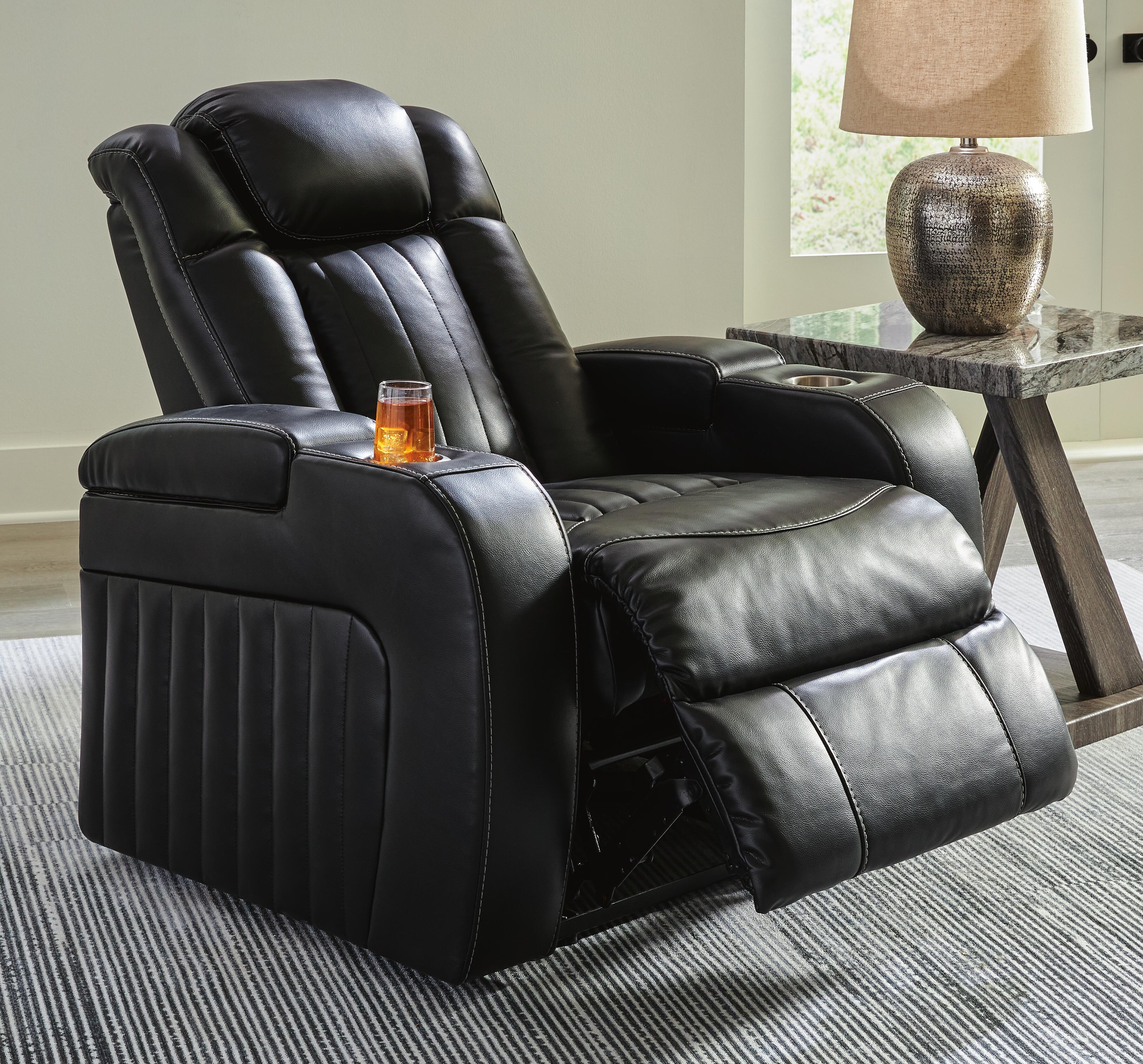 Caveman Den Power Recliner - Romeo & Juliet Furniture (Warren,MI)