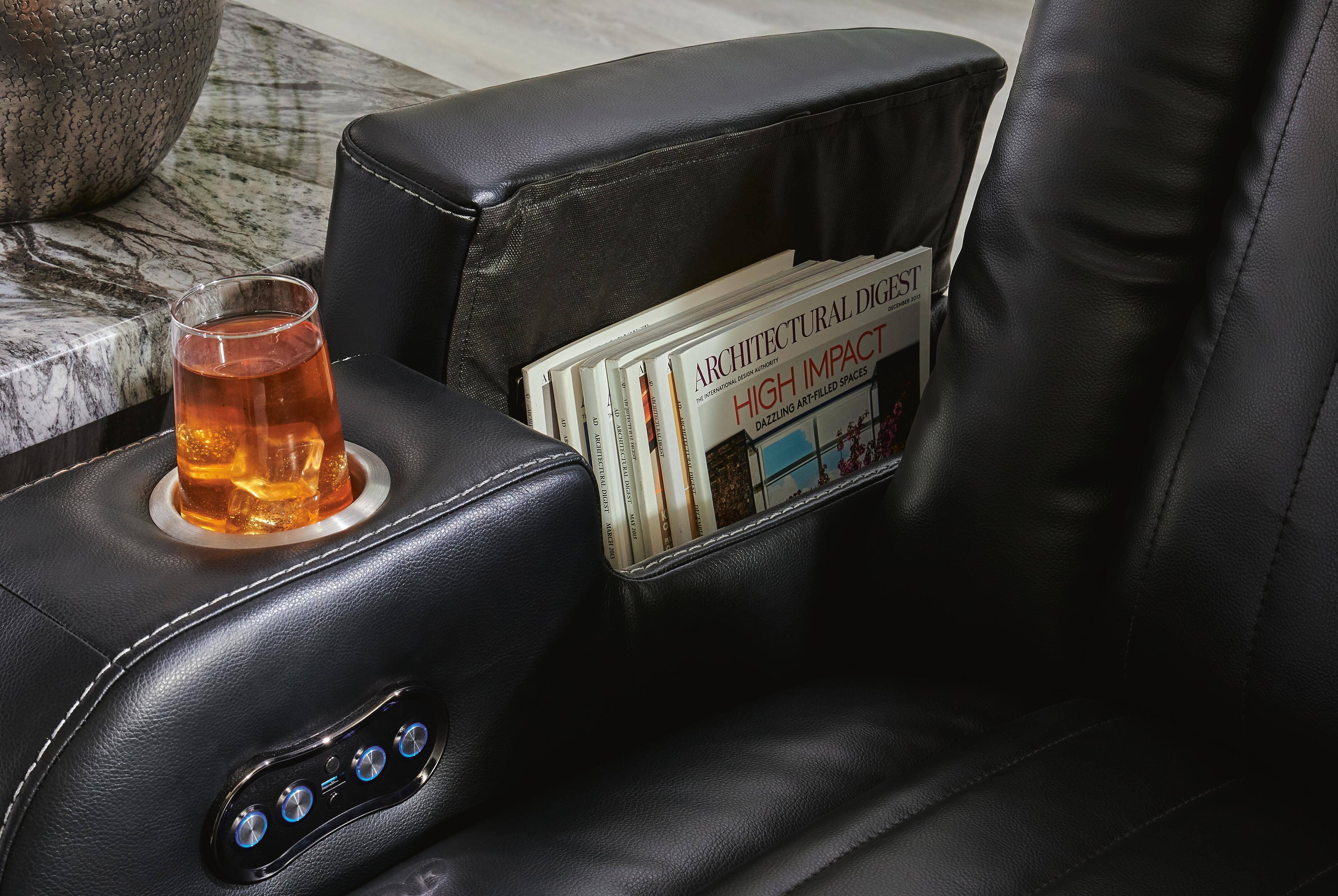Caveman Den Power Recliner - Romeo & Juliet Furniture (Warren,MI)