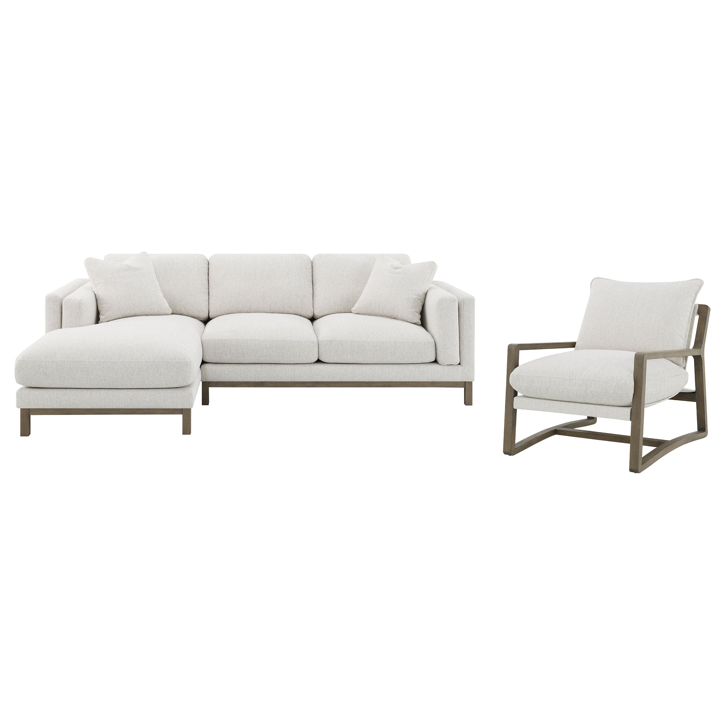Geneva Accent Chairs White