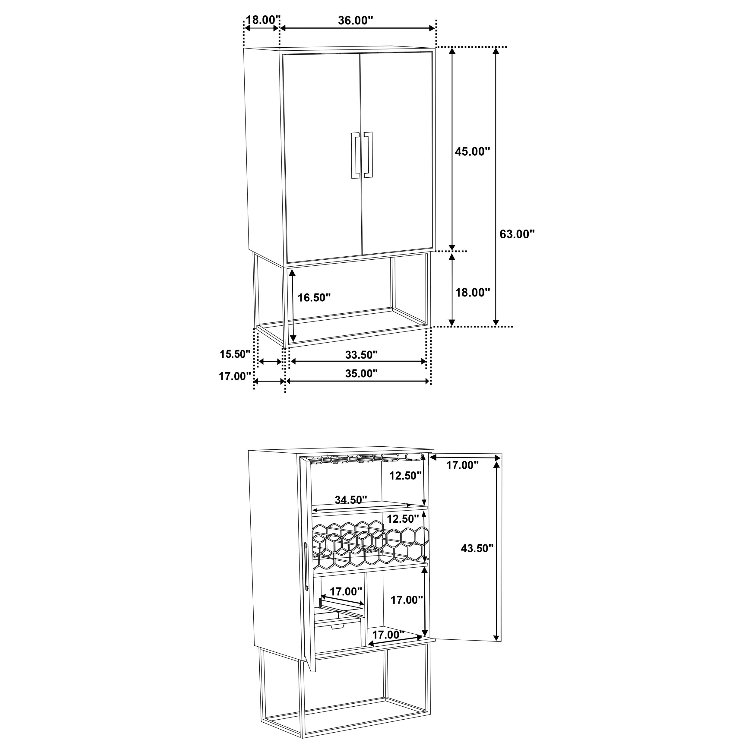 Borman Bar & Wine Cabinet