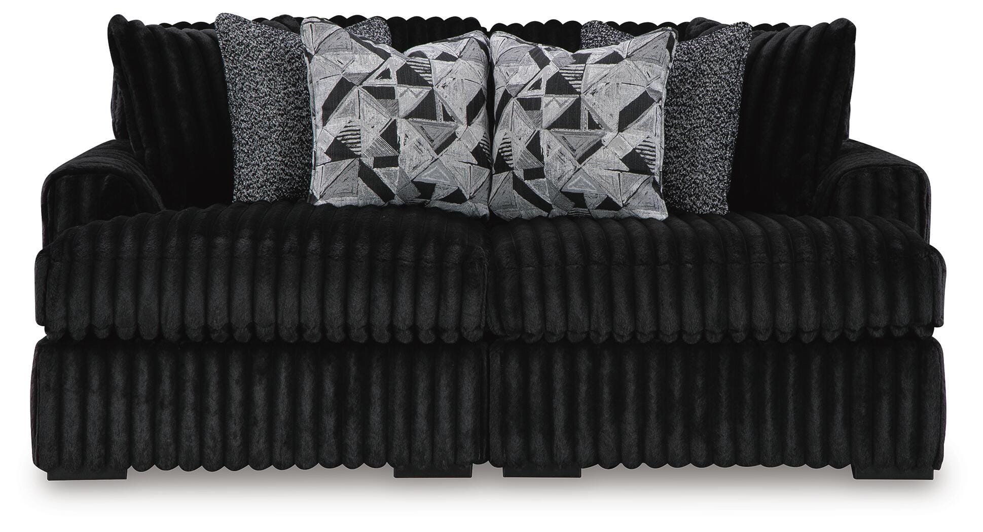 Midnight-Madness Super Chaise - Romeo & Juliet Furniture (Warren,MI)