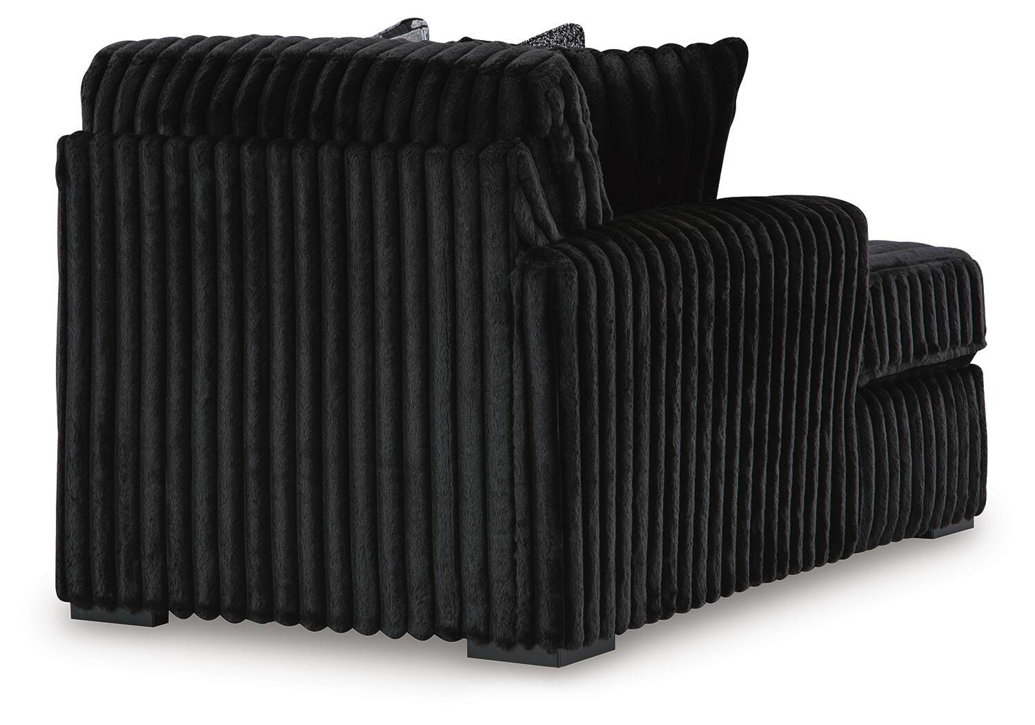 Midnight-Madness Sectional Sofa with Chaise - Romeo & Juliet Furniture (Warren,MI)