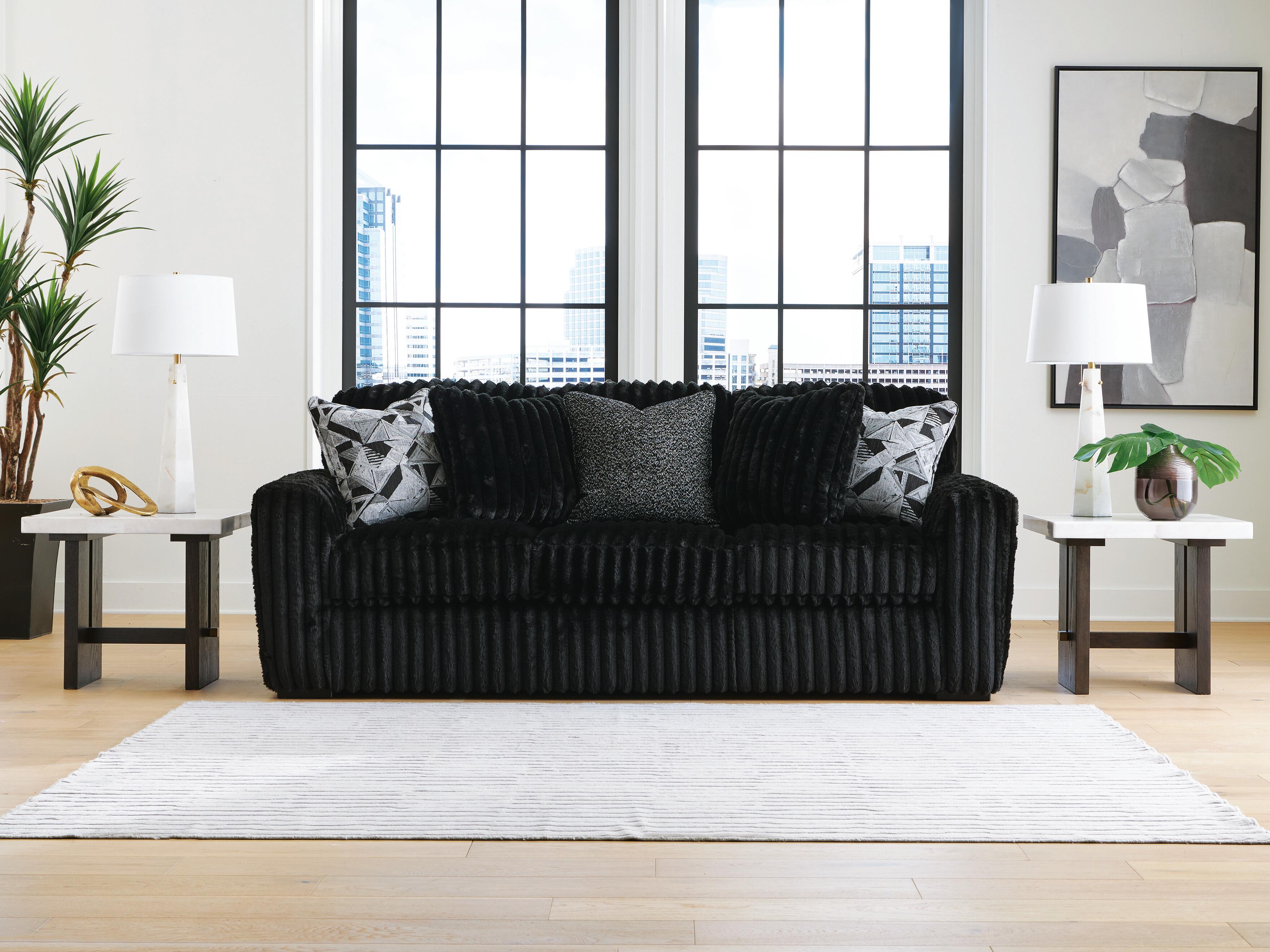 Midnight-Madness Sofa - Romeo & Juliet Furniture (Warren,MI)