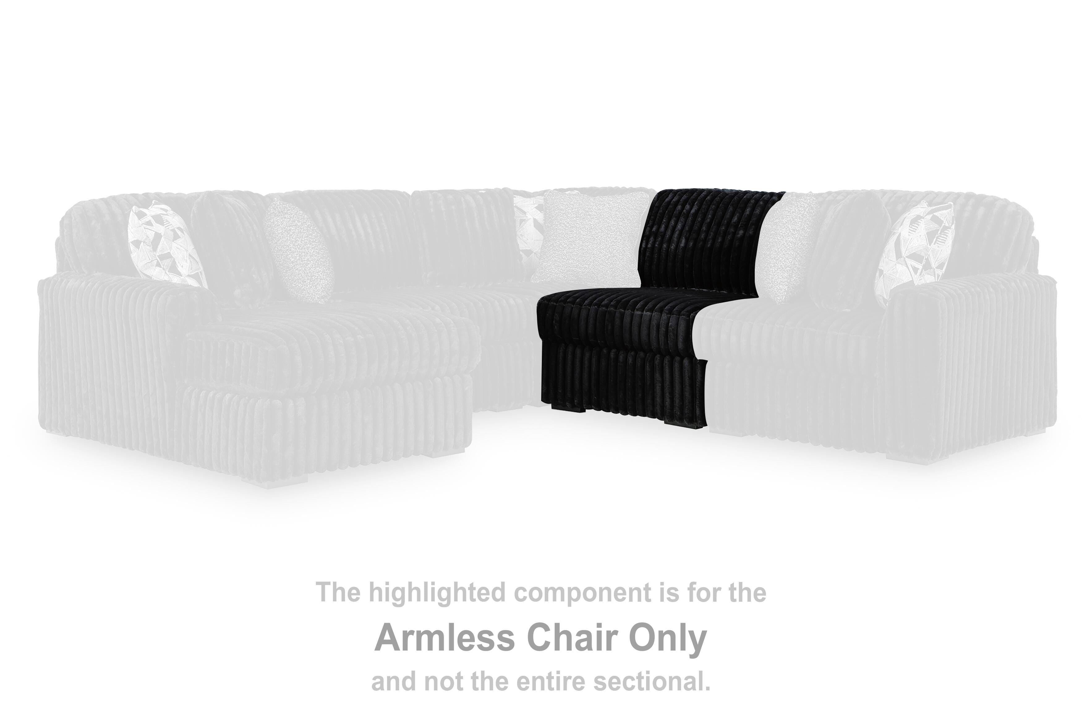 Midnight-Madness Sectional - Romeo & Juliet Furniture (Warren,MI)