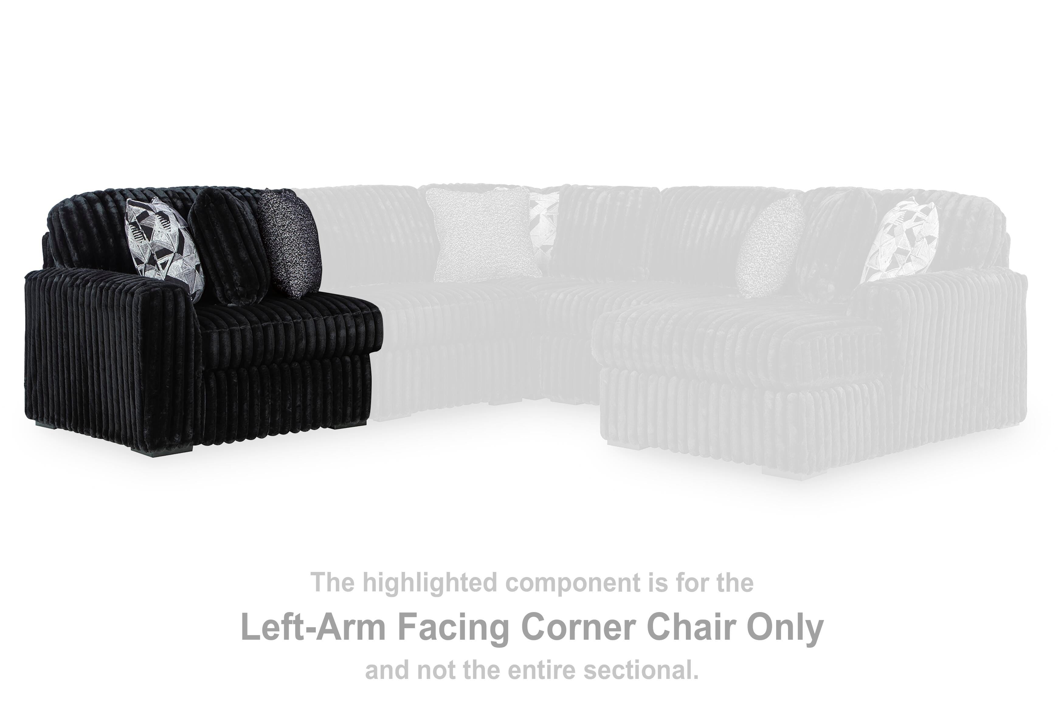 Midnight-Madness Sectional - Romeo & Juliet Furniture (Warren,MI)