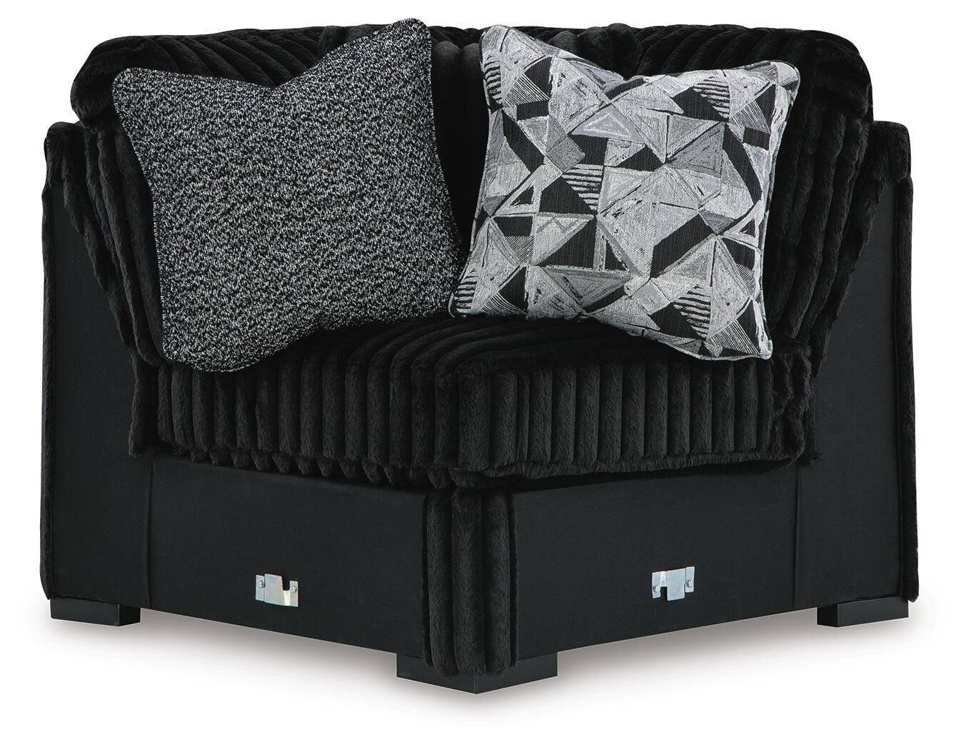 Midnight-Madness Sectional with Chaise - Romeo & Juliet Furniture (Warren,MI)