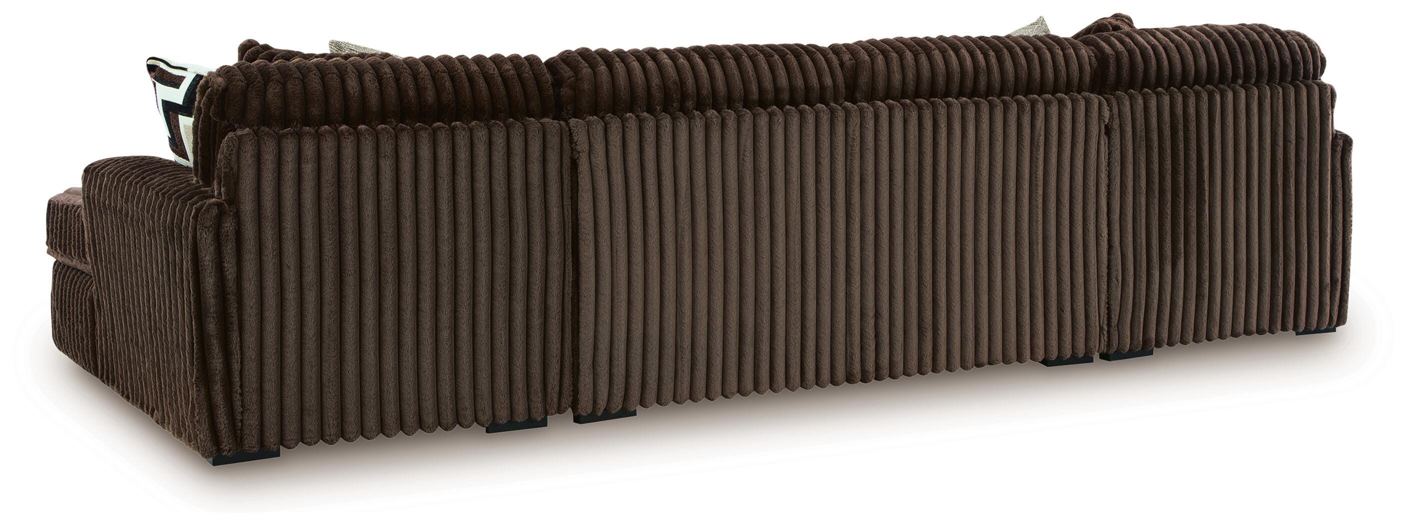Midnight-Madness Sectional with Chaise - Romeo & Juliet Furniture (Warren,MI)