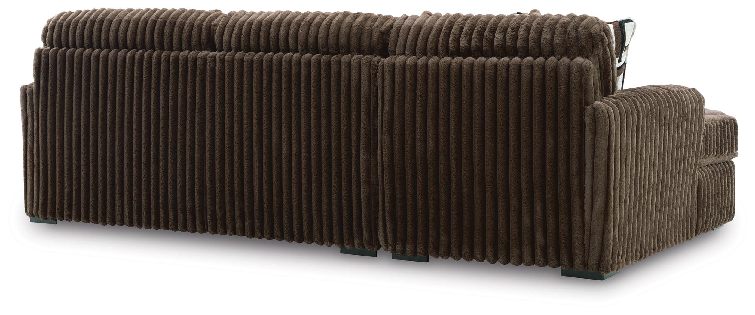 Midnight-Madness Sectional Sofa with Chaise - Romeo & Juliet Furniture (Warren,MI)