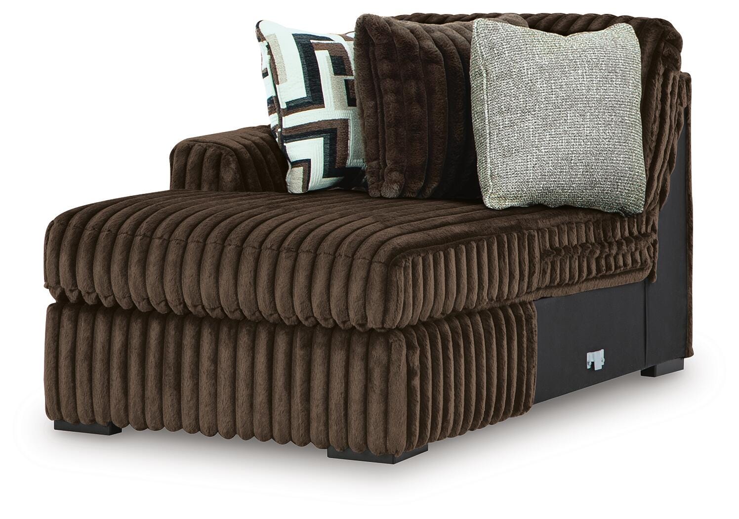 Midnight-Madness Sectional with Chaise - Romeo & Juliet Furniture (Warren,MI)