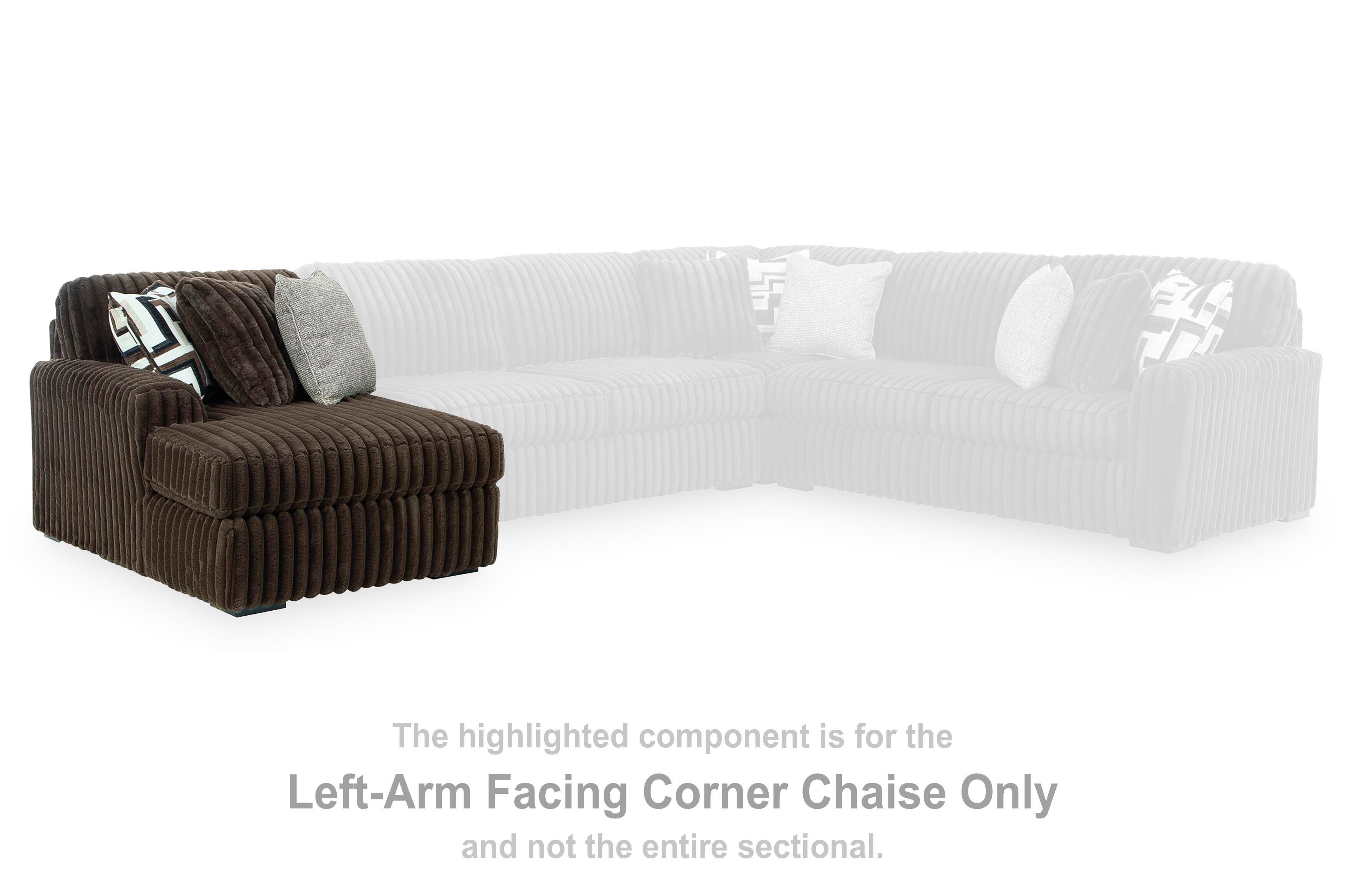 Midnight-Madness Sectional with Chaise - Romeo & Juliet Furniture (Warren,MI)