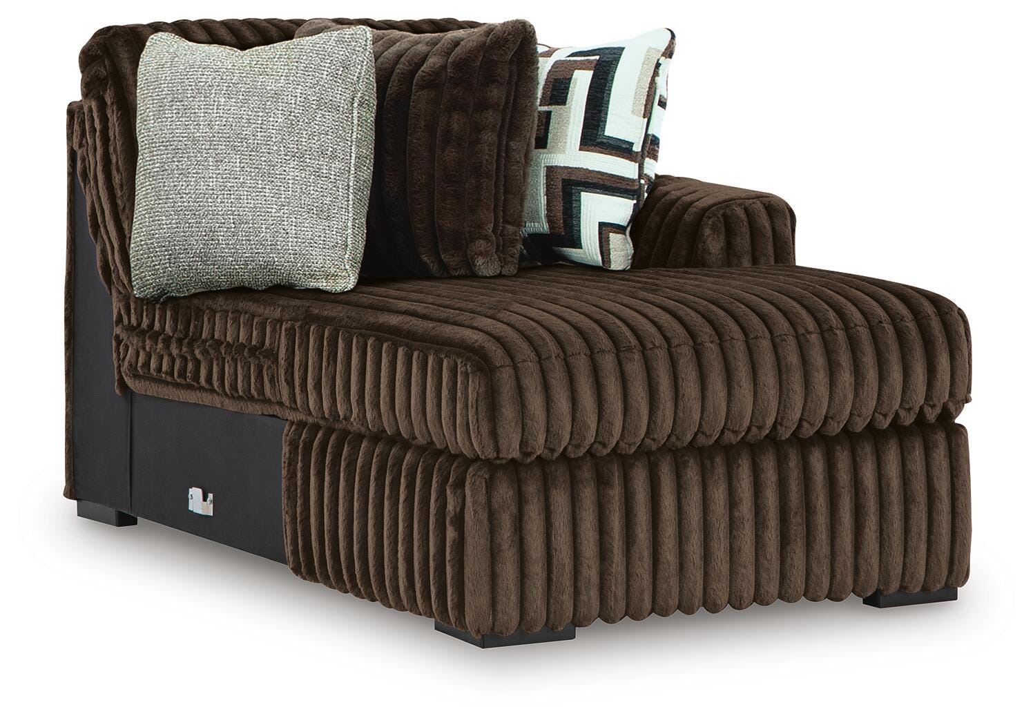 Midnight-Madness Sectional with Chaise - Romeo & Juliet Furniture (Warren,MI)