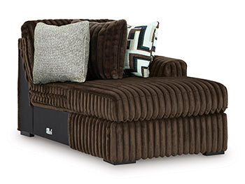 Midnight-Madness Sectional with Chaise - Romeo & Juliet Furniture (Warren,MI)