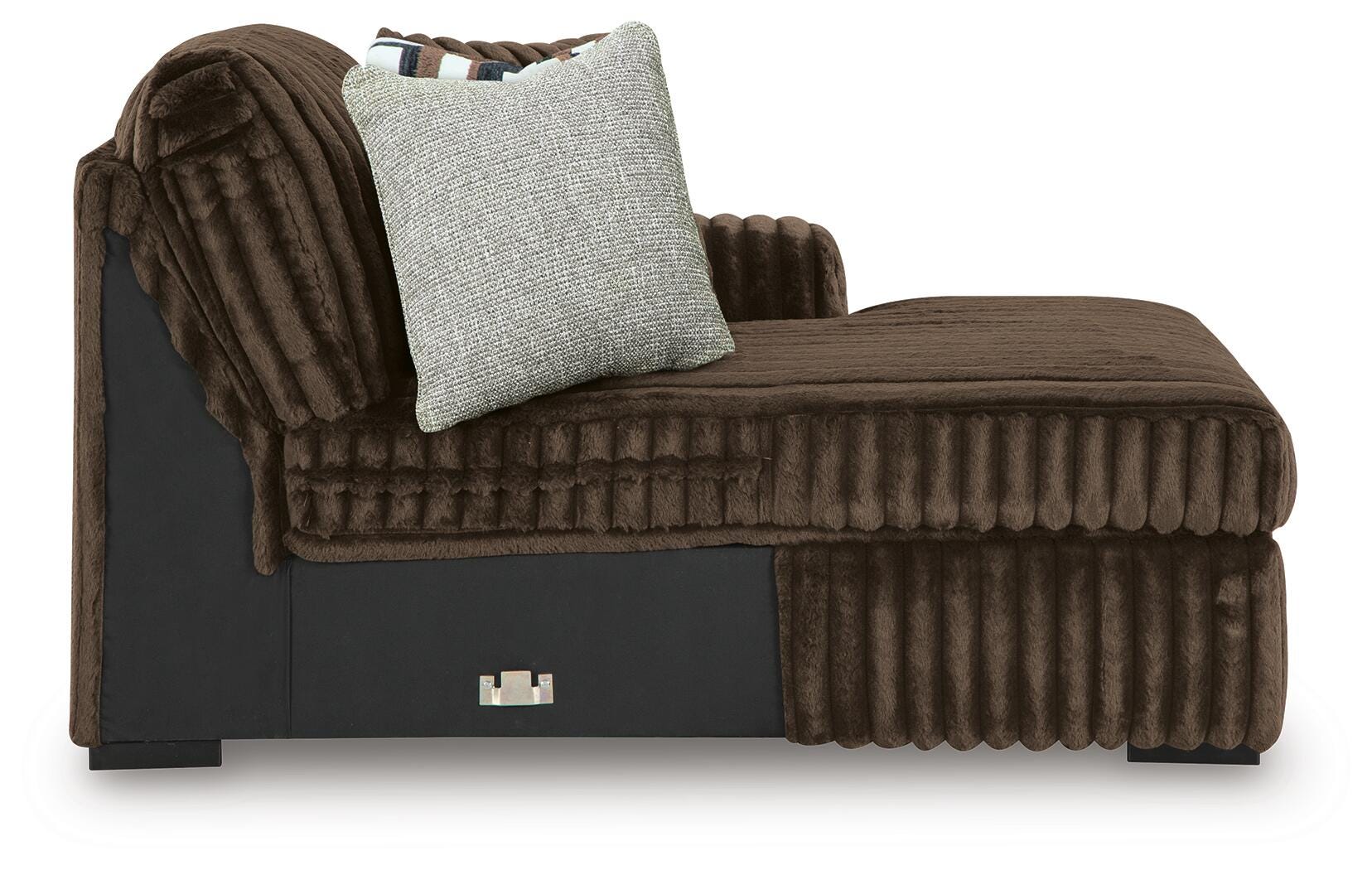 Midnight-Madness Sectional with Chaise - Romeo & Juliet Furniture (Warren,MI)