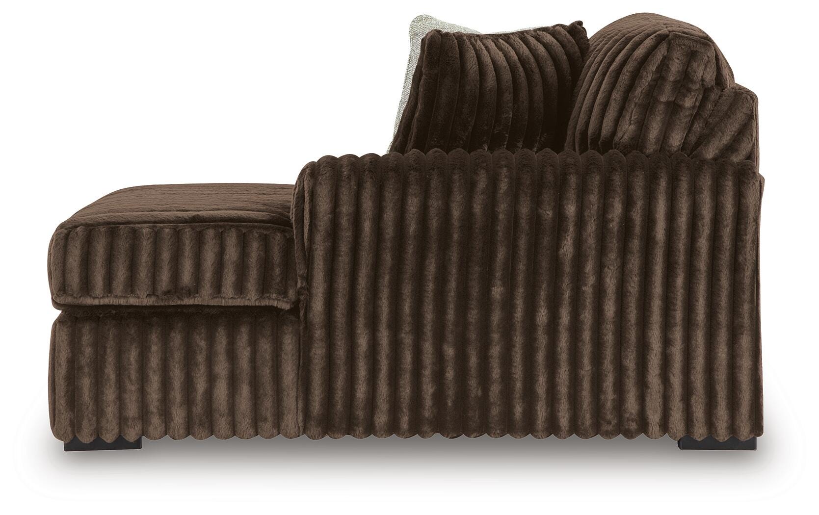 Midnight-Madness Sectional with Chaise - Romeo & Juliet Furniture (Warren,MI)