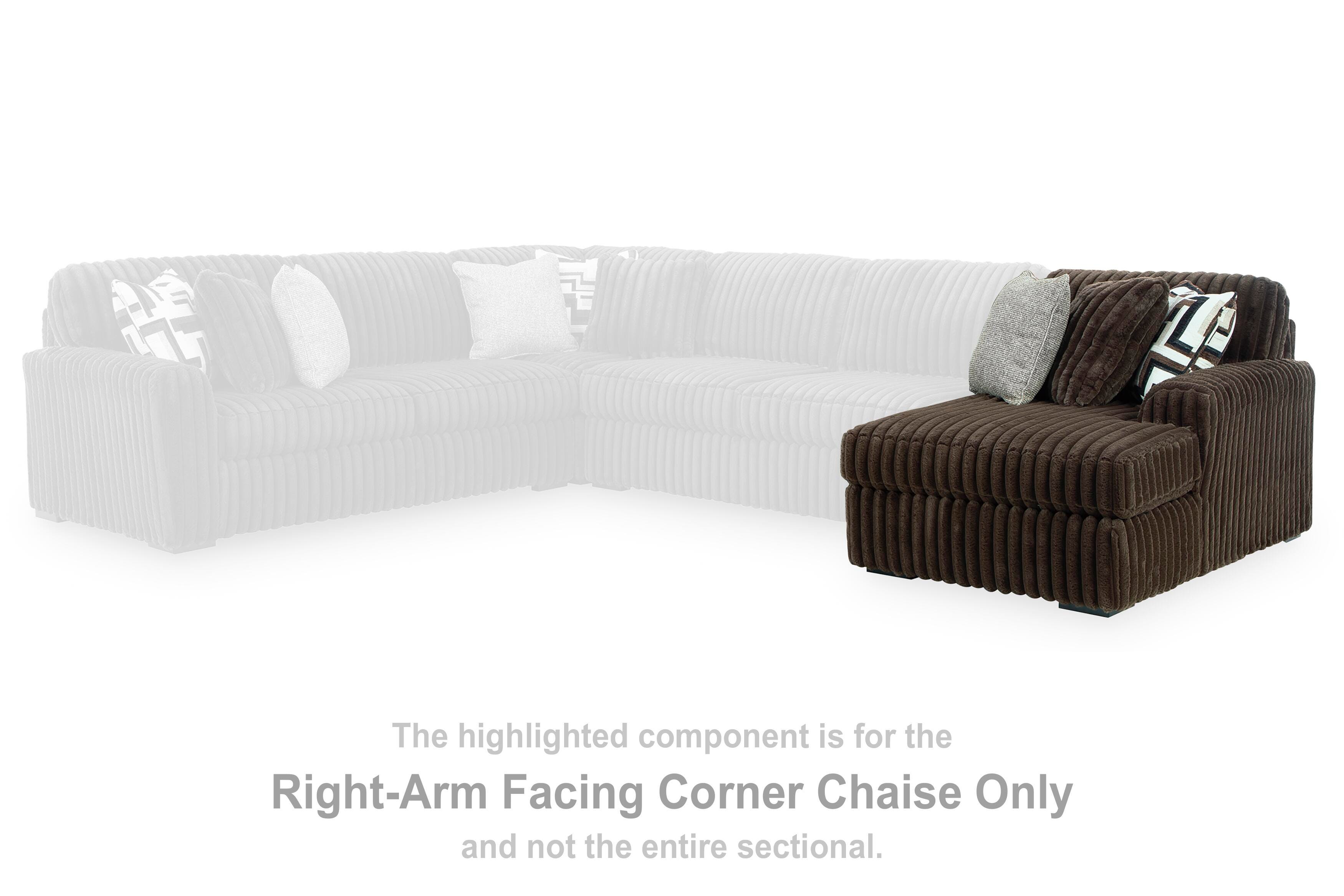 Midnight-Madness Sectional with Chaise - Romeo & Juliet Furniture (Warren,MI)