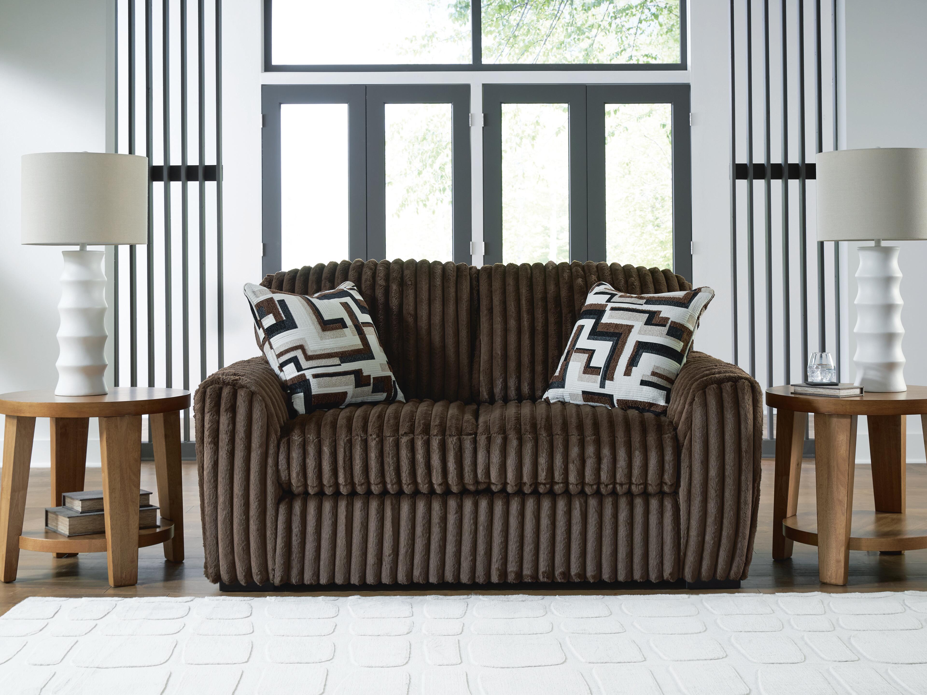 Midnight-Madness Loveseat - Romeo & Juliet Furniture (Warren,MI)