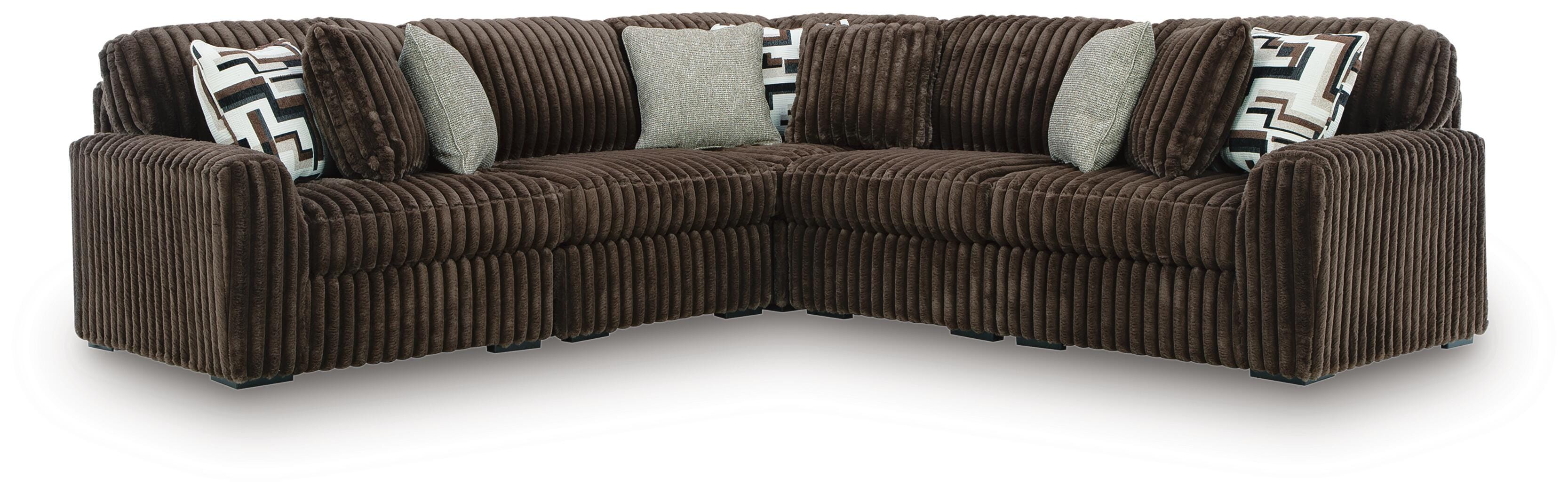 Midnight-Madness Sectional - Romeo & Juliet Furniture (Warren,MI)