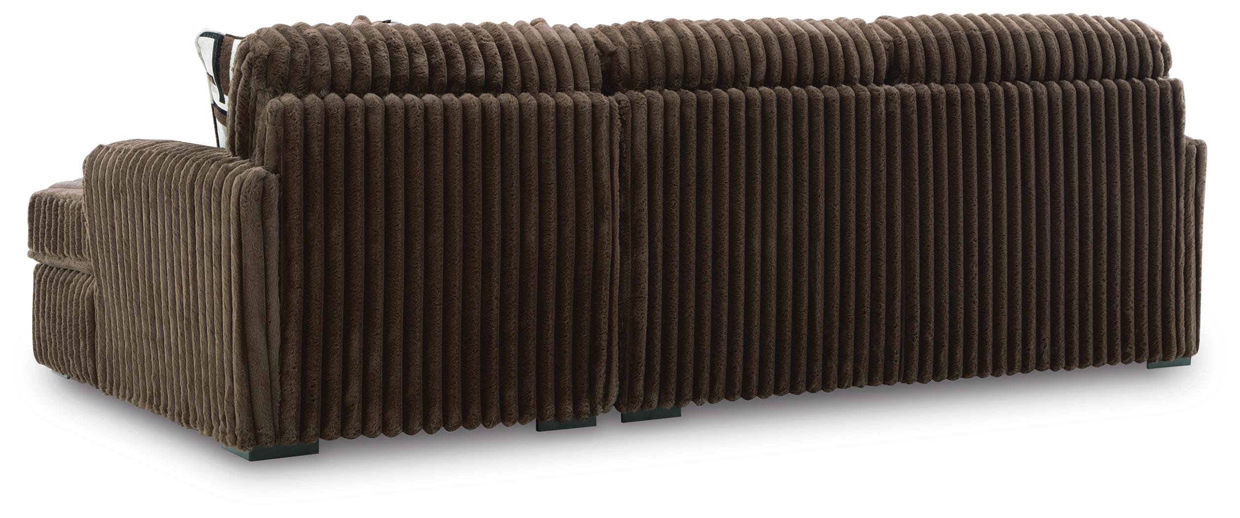 Midnight-Madness Sectional Sofa with Chaise - Romeo & Juliet Furniture (Warren,MI)