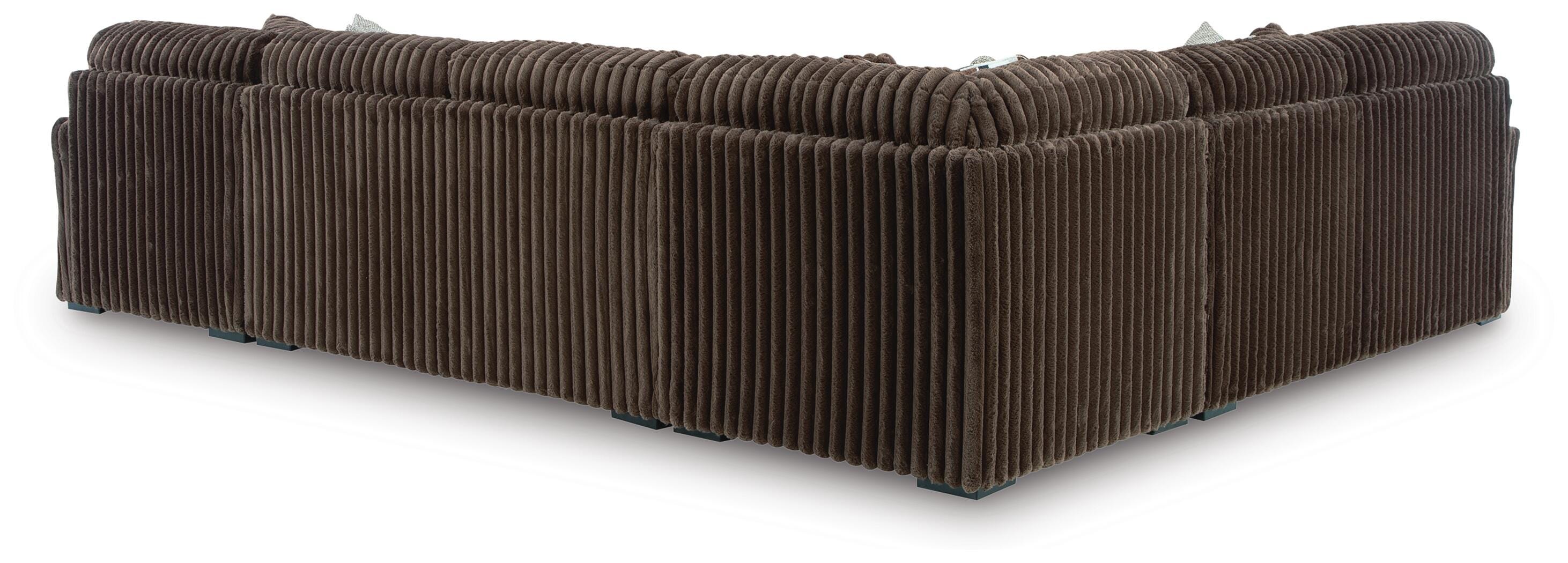 Midnight-Madness Sectional with Chaise - Romeo & Juliet Furniture (Warren,MI)