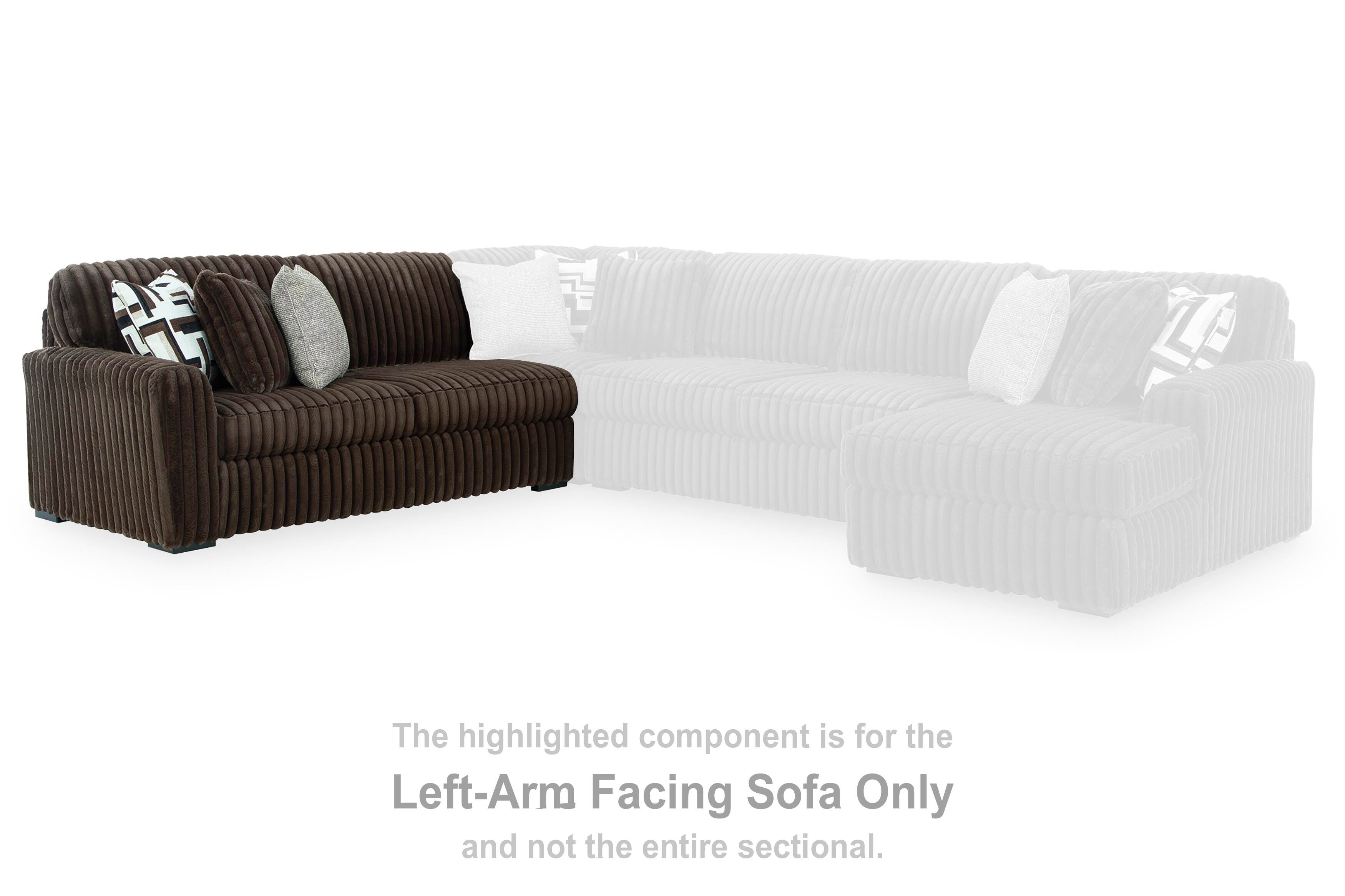 Midnight-Madness Sectional with Chaise - Romeo & Juliet Furniture (Warren,MI)