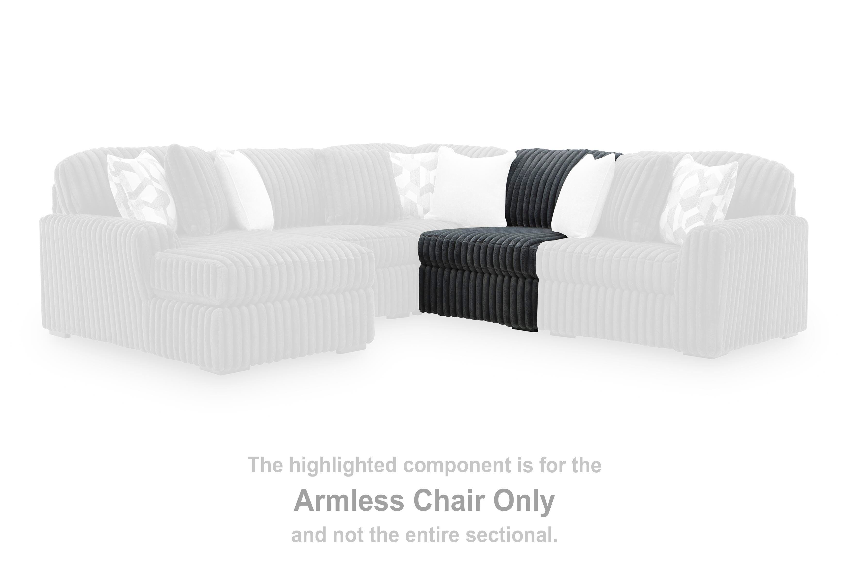 Midnight-Madness Sectional - Romeo & Juliet Furniture (Warren,MI)