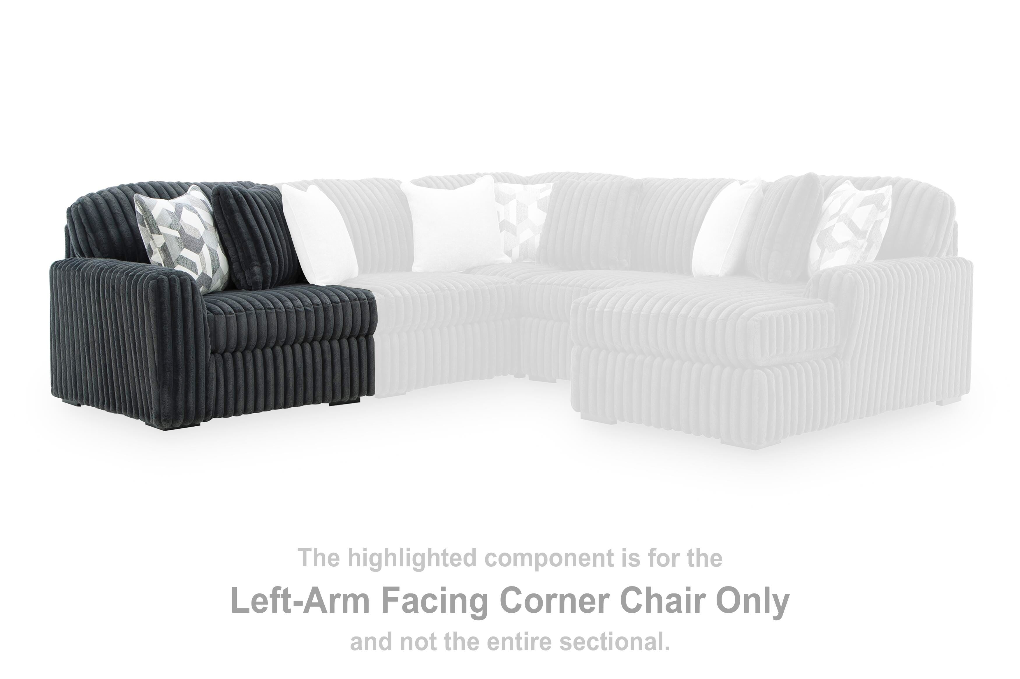 Midnight-Madness Sectional - Romeo & Juliet Furniture (Warren,MI)