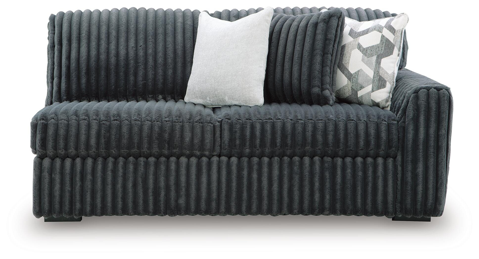 Midnight-Madness Sectional Sofa with Chaise - Romeo & Juliet Furniture (Warren,MI)