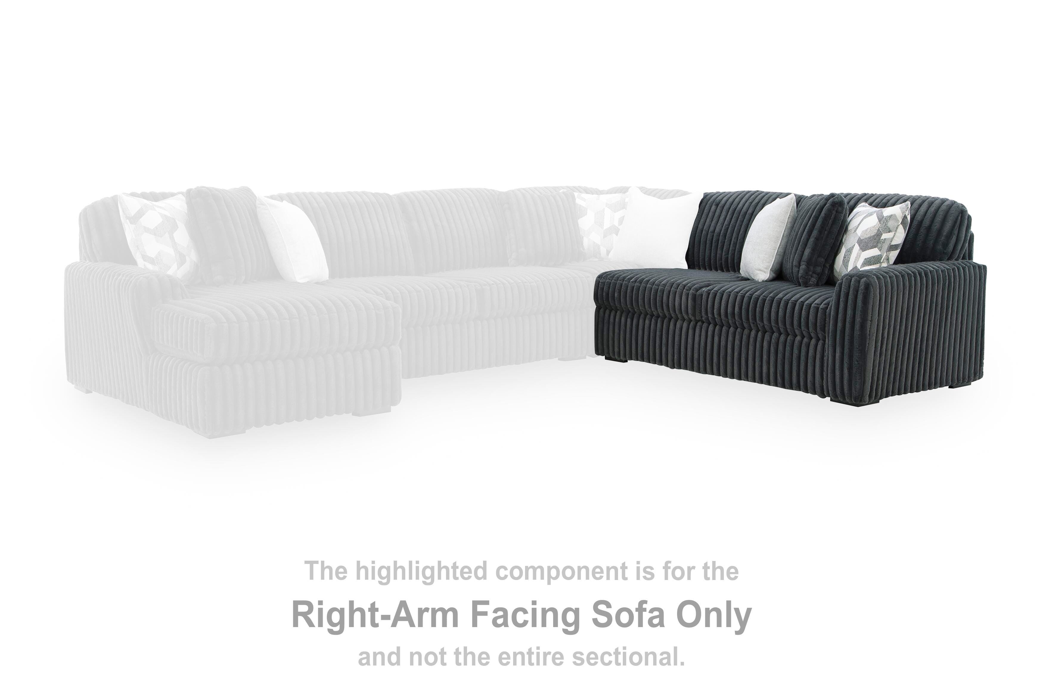 Midnight-Madness Sectional - Romeo & Juliet Furniture (Warren,MI)