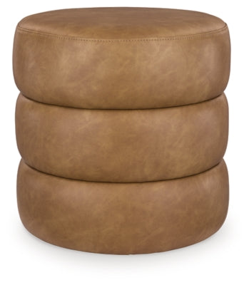 Ummi Swivel Accent Ottoman - Romeo & Juliet Furniture (Warren,MI)