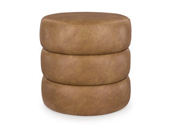 Ummi Swivel Accent Ottoman - Romeo & Juliet Furniture (Warren,MI)