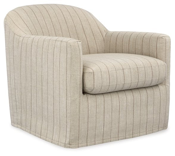 Valwick Swivel Accent Chair - Romeo & Juliet Furniture (Warren,MI)