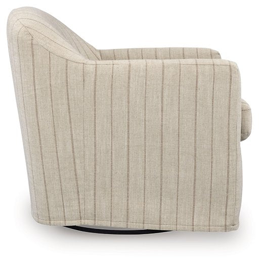 Valwick Swivel Accent Chair - Romeo & Juliet Furniture (Warren,MI)