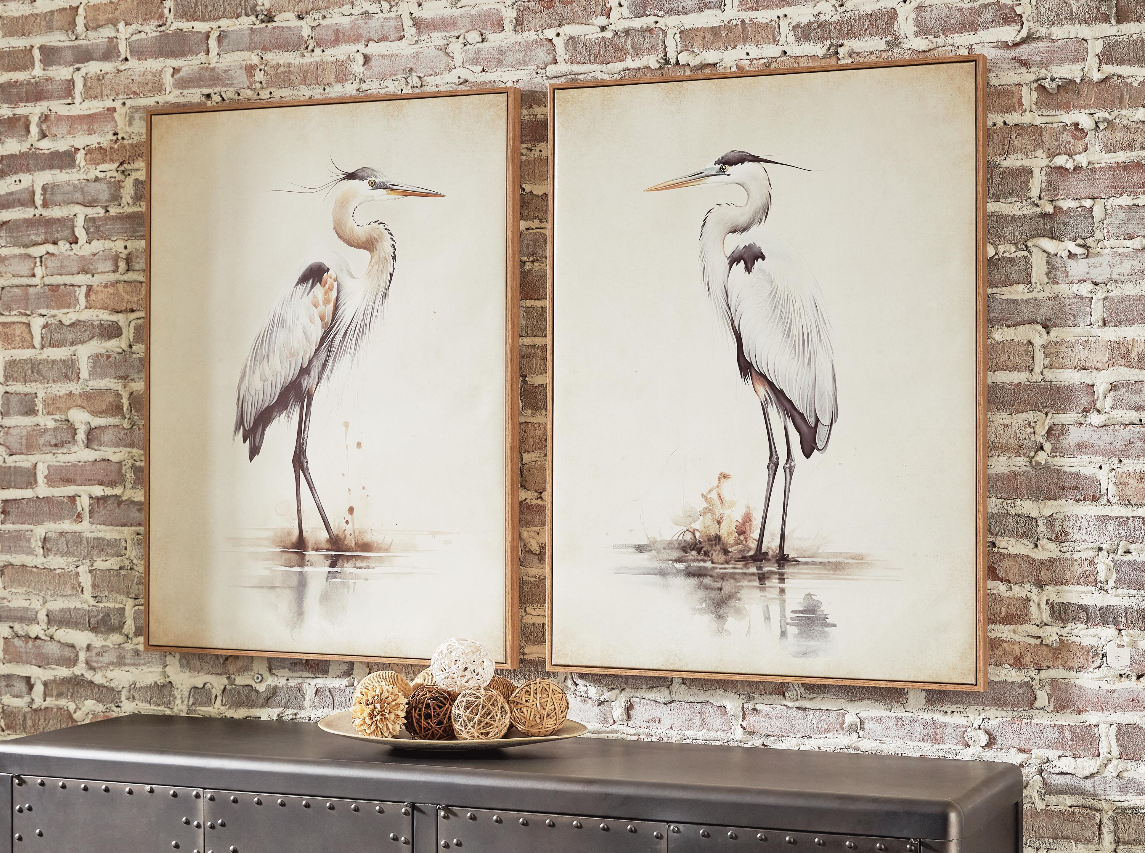 Aubinell Wall Art (Set of 2) - Romeo & Juliet Furniture (Warren,MI)