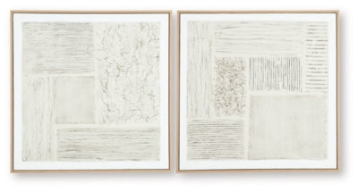 Andorfield Wall Art (Set of 2) - Romeo & Juliet Furniture (Warren,MI)