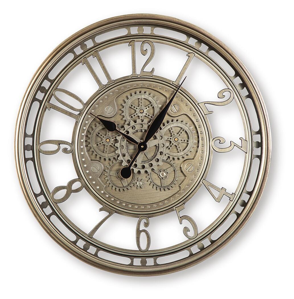 Gilover Wall Clock - Romeo & Juliet Furniture (Warren,MI)