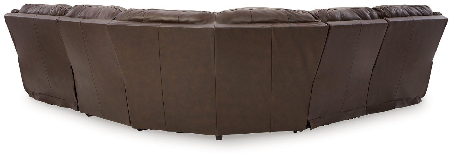 Dunleith Power Reclining Sectional - Romeo & Juliet Furniture (Warren,MI)