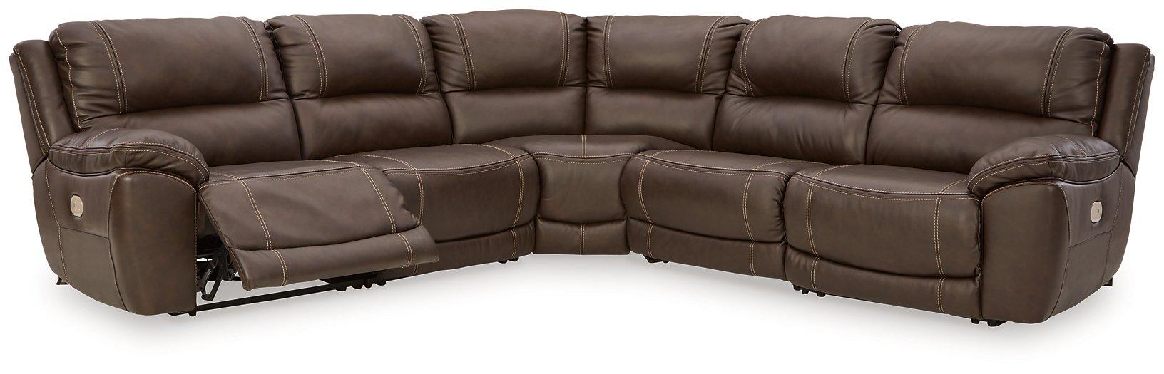Dunleith Power Reclining Sectional - Romeo & Juliet Furniture (Warren,MI)