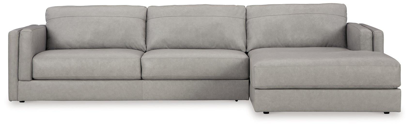 Amiata Sectional with Chaise - Romeo & Juliet Furniture (Warren,MI)