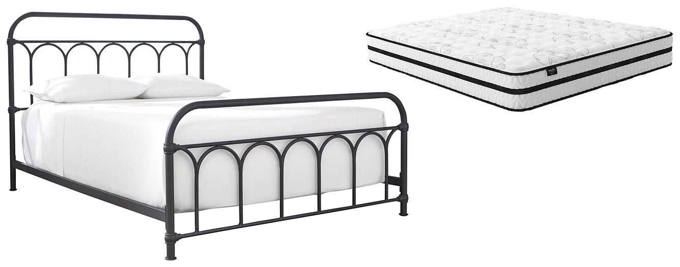 Nashburg Queen Bedroom Set - Romeo & Juliet Furniture (Warren,MI)