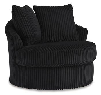 Gramwell Swivel Accent Chair - Romeo & Juliet Furniture (Warren,MI)