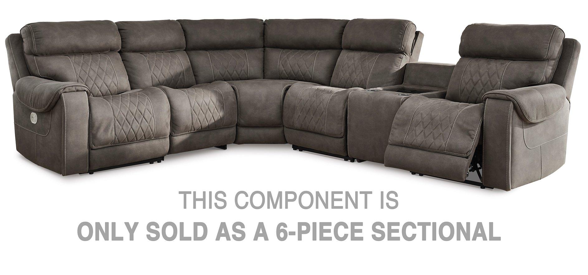 Hoopster 6-Piece Power Reclining Sectional