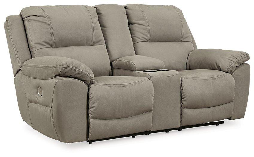 Next-Gen Gaucho Power Reclining Loveseat with Console - Romeo & Juliet Furniture (Warren,MI)