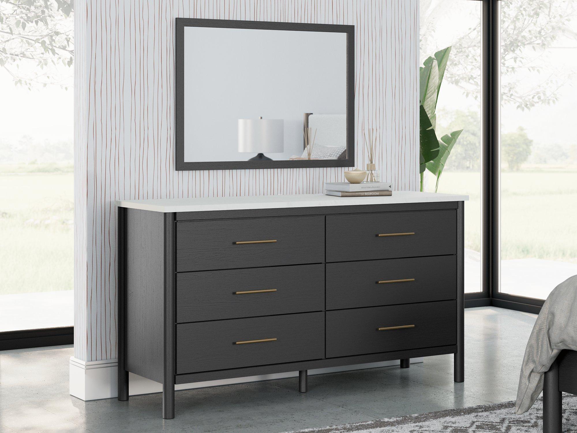 Cadmori Dresser and Mirror - Romeo & Juliet Furniture (Warren,MI)