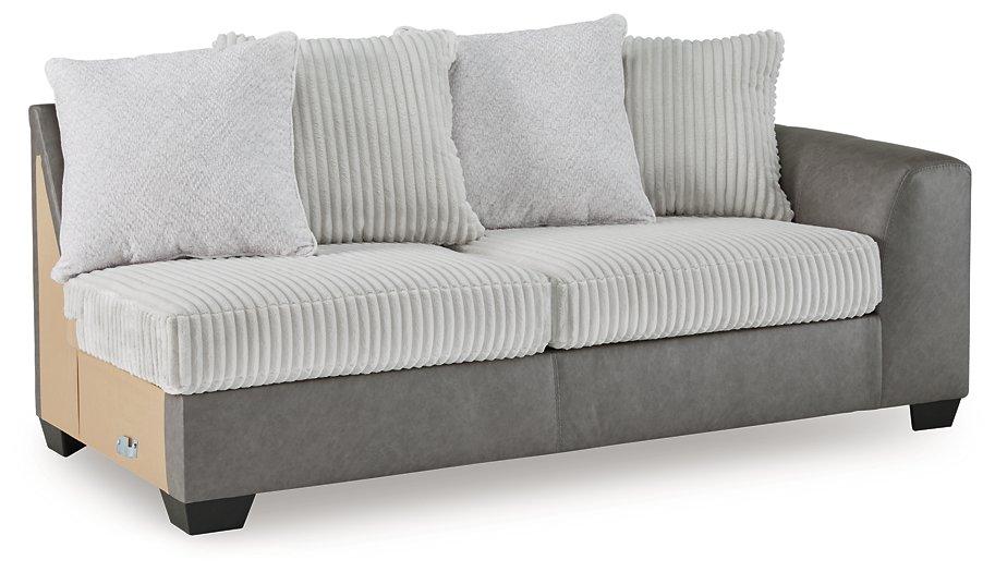 Clairette Court Sectional with Chaise