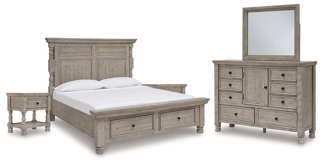 Harrastone Bedroom Set