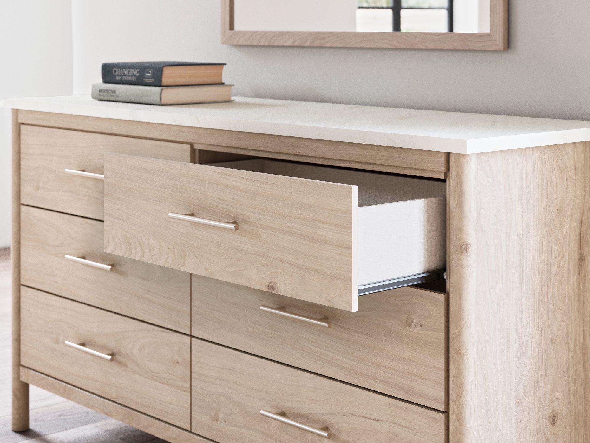 Cadmori Dresser and Mirror - Romeo & Juliet Furniture (Warren,MI)