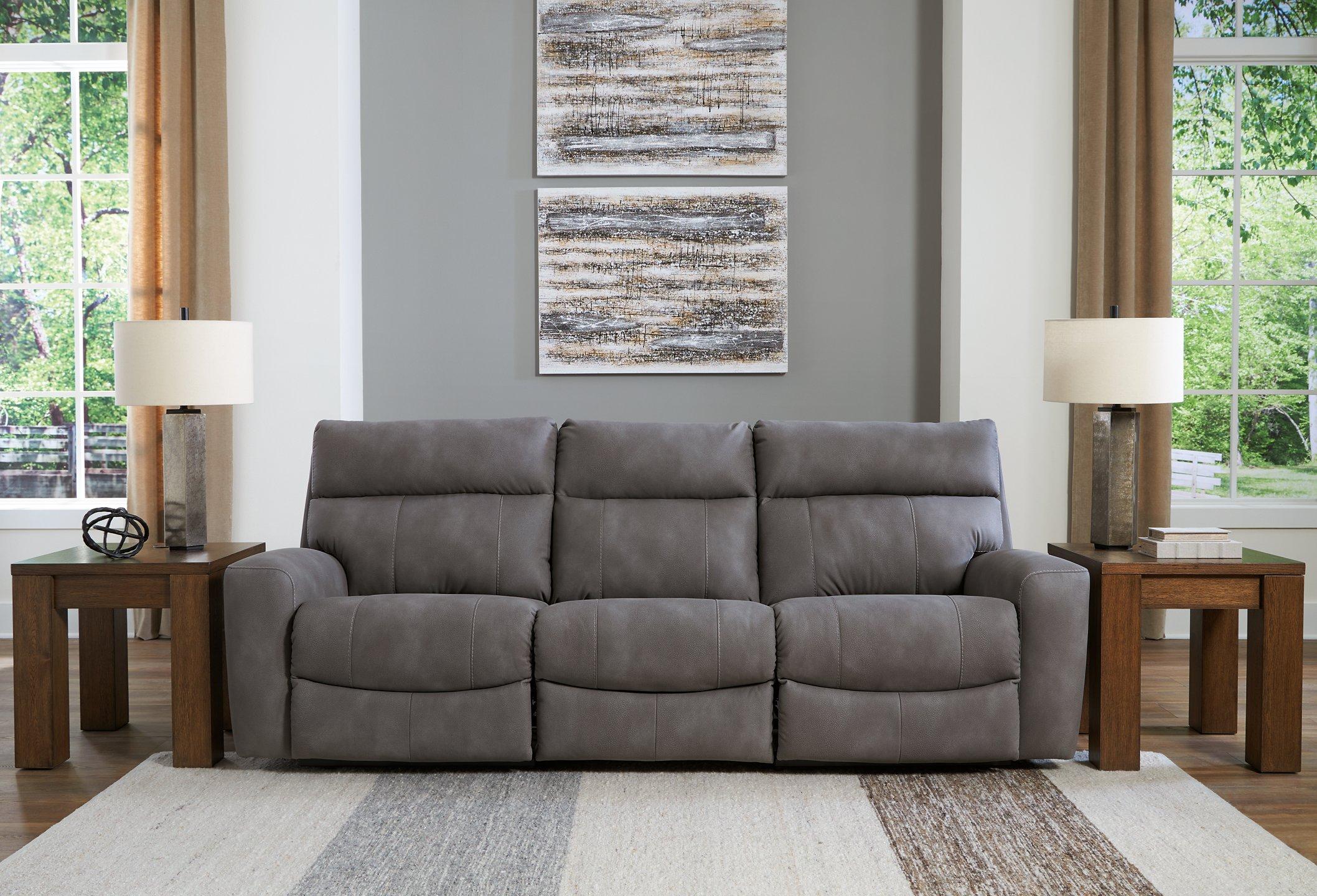 Next-Gen DuraPella Power Reclining Sectional Sofa - Romeo & Juliet Furniture (Warren,MI)