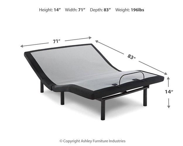 10 Inch Chime Memory Foam Mattress Set - Romeo & Juliet Furniture (Warren,MI)