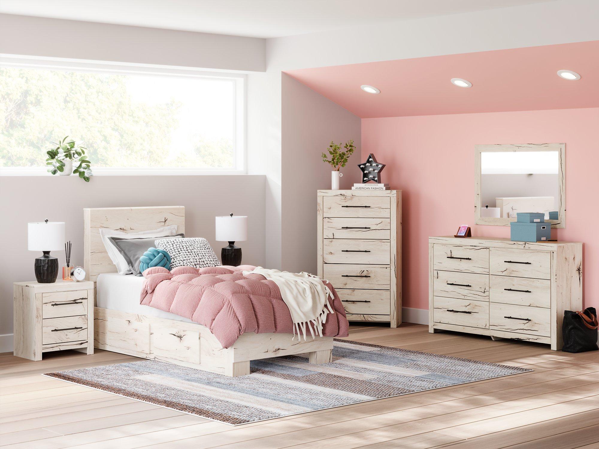 Lawroy Bed - Romeo & Juliet Furniture (Warren,MI)